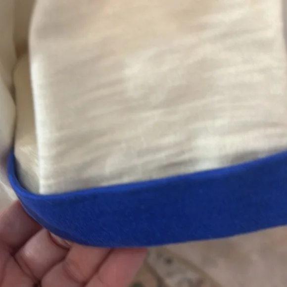 JCrew 100% Cotton Short Sleeve Color Block Dress Like New! - Picture 6 of 9